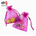 bolsa de malla de organza